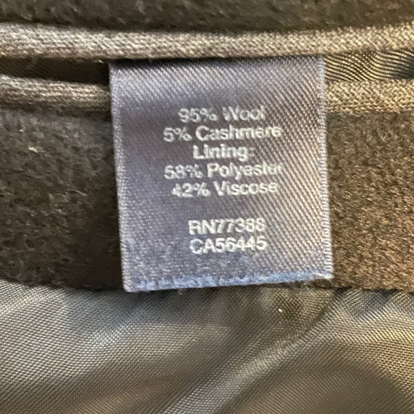 J. Crew Men’s Mayfair Topcoat — Black - Picture 7 of 7